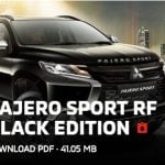 Pajero Sport RF Black Edition